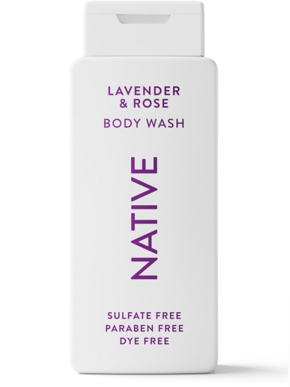 New Native Lavender & Rose Body Wash